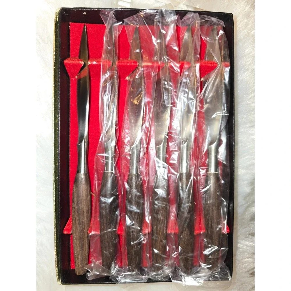 Mid-Century‎ Modern Maison International Steak Knife Set